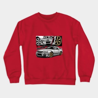 Skyline R Generation R34 Crewneck Sweatshirt